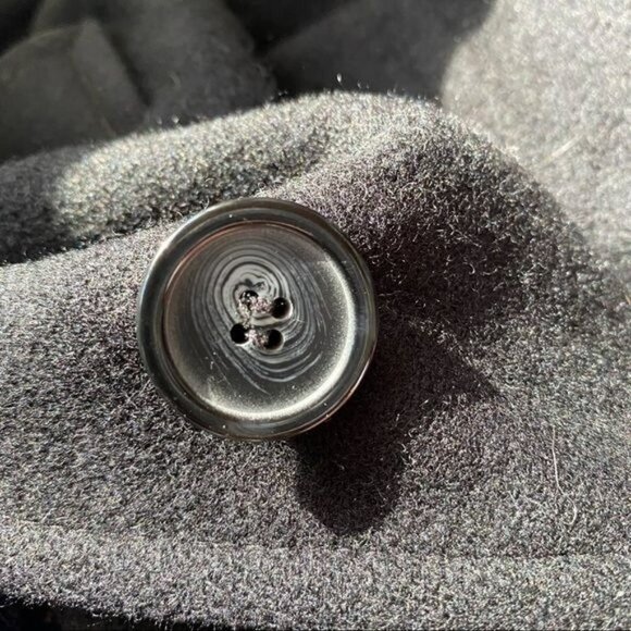 Vintage Forecaster of Boston Full Length Dark Charcoal Wool Cashmere Woman's Coa - Picture 2 of 14